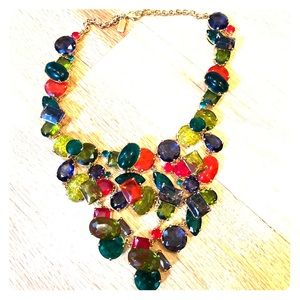 Kate Spade multi stone necklace
